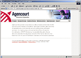 Agencourt screenshot 1